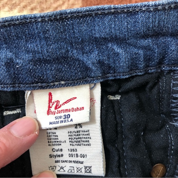 Citizens of Humanity Distressed Low Waist Bootcut Jean. - Picture 2 of 10